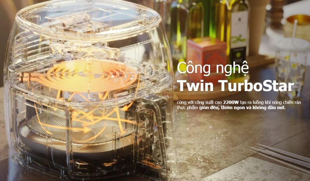 Tìm hiểu các công nghệ nồi chiên không dầu Philips hiện đại để lựa chọn phù hợp nhu cầu 3