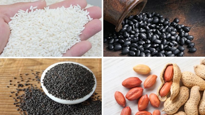 cách nấu xôi đỗ đen bằng nồi hấp - ảnh 1