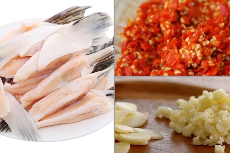 Ướp vây cá hồi