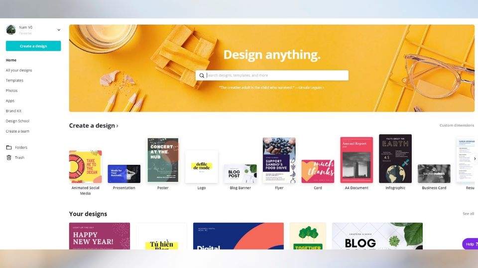 Giao diện đơn giản, trực quan, dễ nhìn