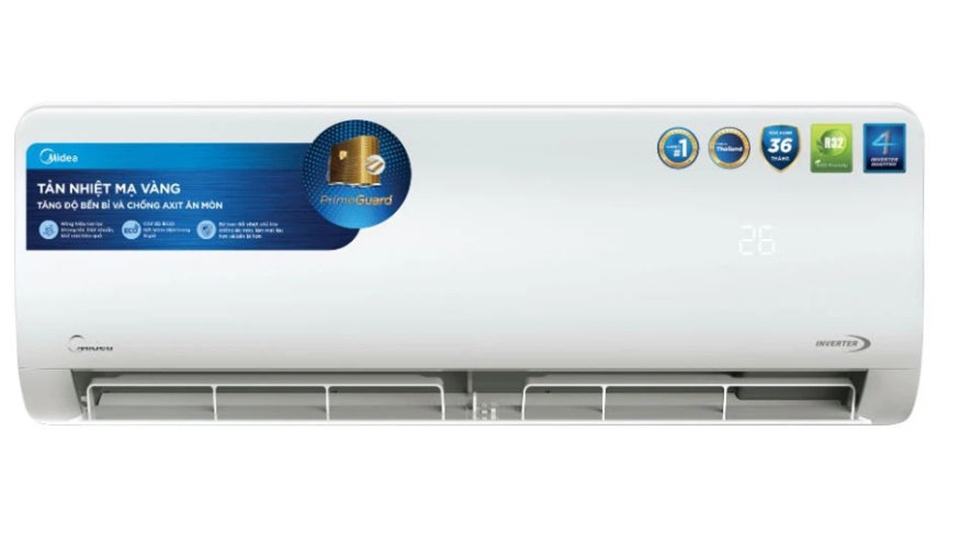 Máy lạnh Midea Inverter 1 HP MSAGII-10CRDN8
