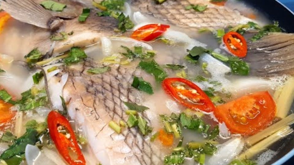 Cá tai tượng nấu canh