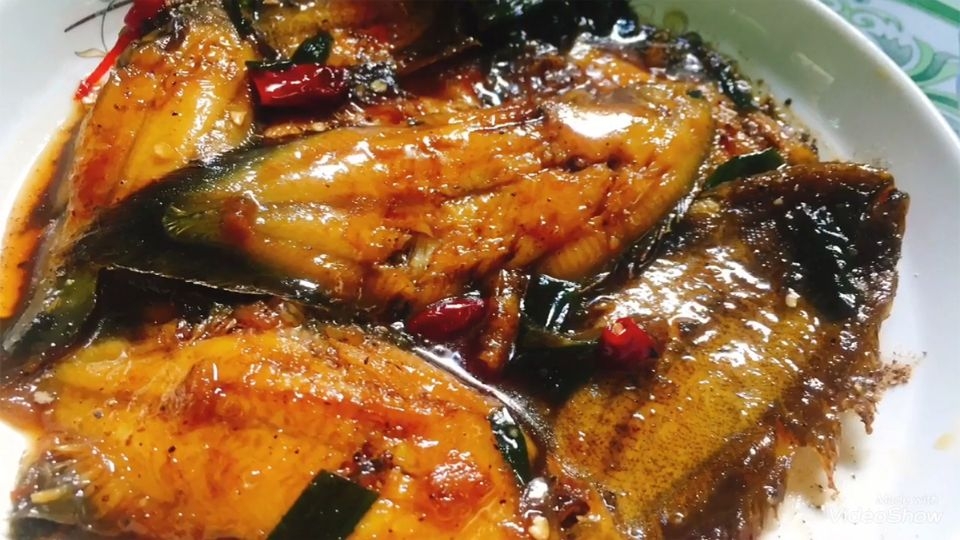 Cá lưỡi trâu kho tiêu