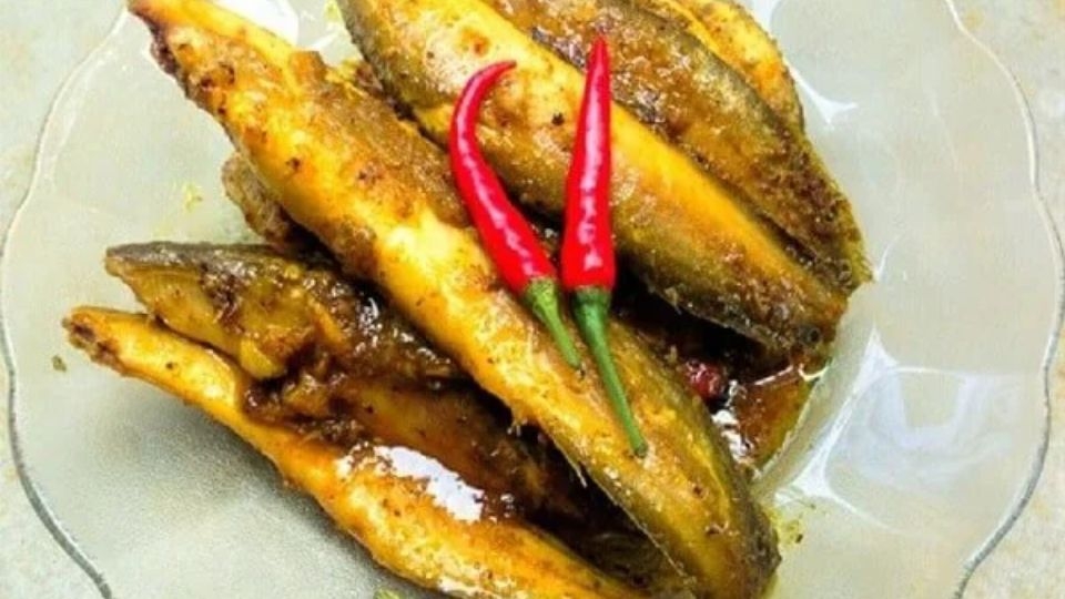 Cá chạch kho riềng
