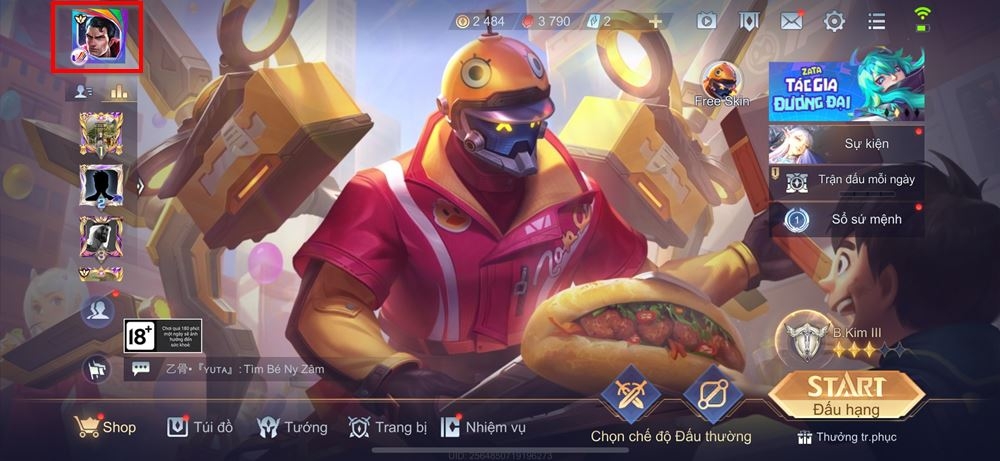 Cách kiểm tra tên ingame Liên Quân Mobile có bị vi phạm không? 1
