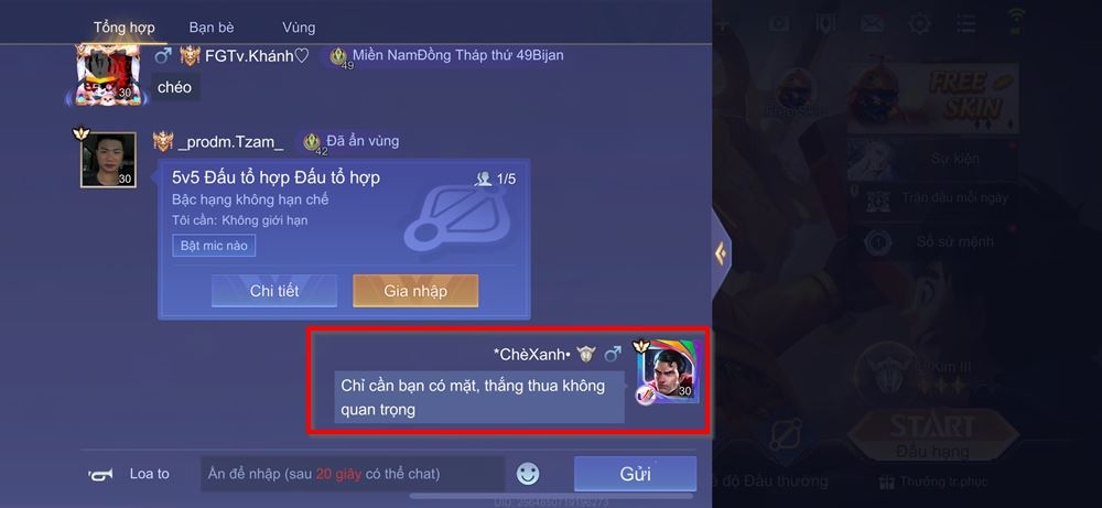 Cách kiểm tra tên ingame Liên Quân Mobile có bị vi phạm không? 5