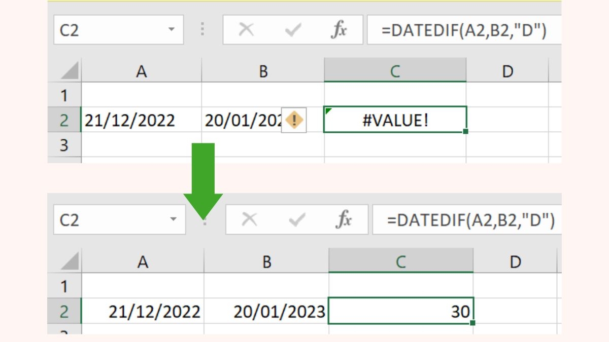 hàm DATEDIF - hình 11