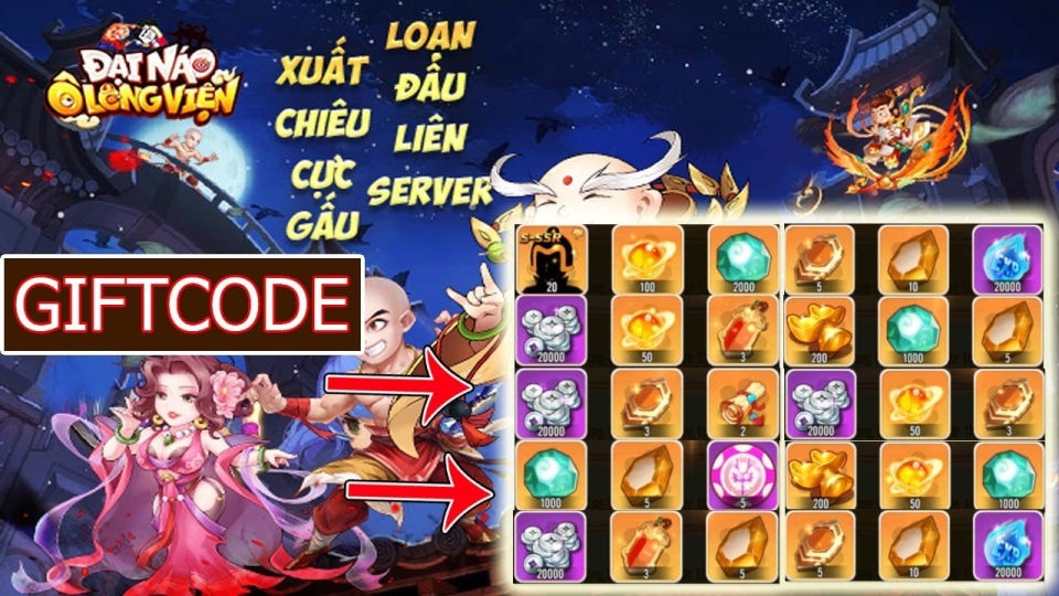 Hiện nay game chỉ có 5 mã code mới nhất còn hạn sử dụng