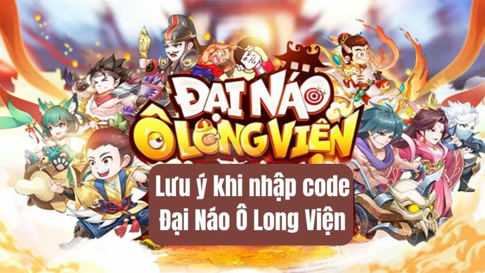 Lưu ý khi nhập code