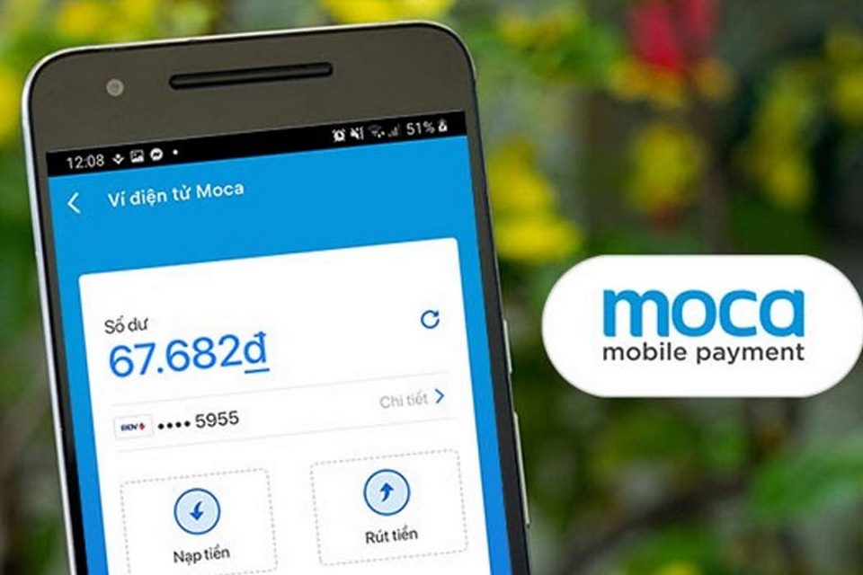 Ví điện tử Moca.