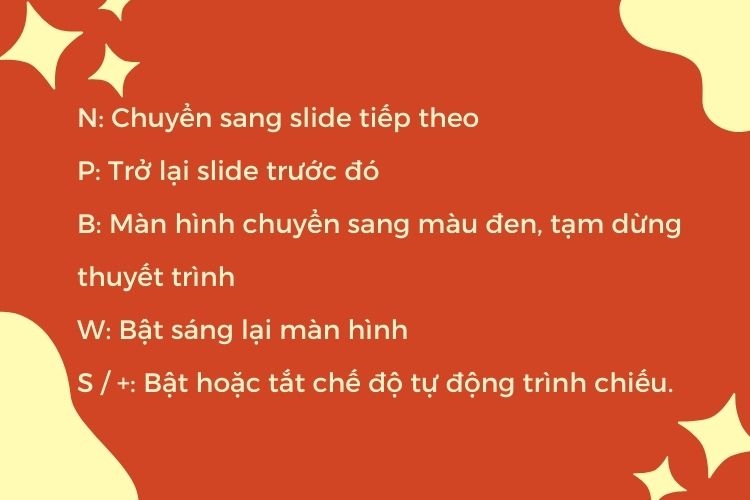 Danh sách phím tắt khi trình chiếu PowerPoint&nbsp;- hình 1