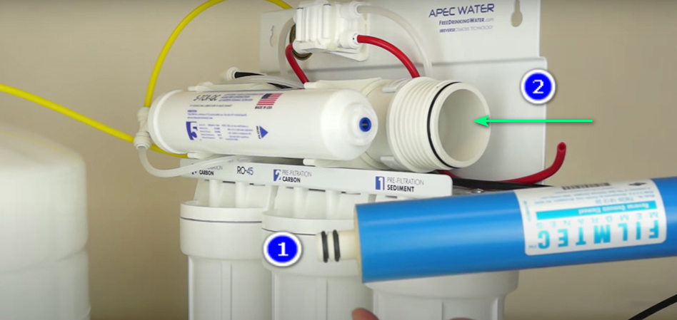 cách lắp máy lọc nước 10