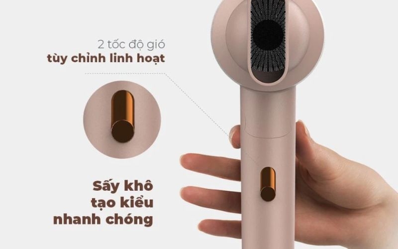 Công nghệ tiện ích trên máy sấy tóc hình 4
