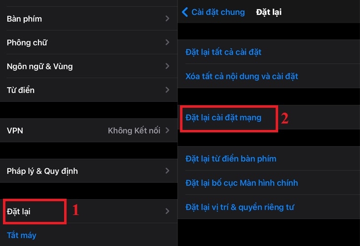 Lỗi không có dịch vụ trên iPhone: Nguyên nhân cụ thể và cách xử lý hiệu quả 8