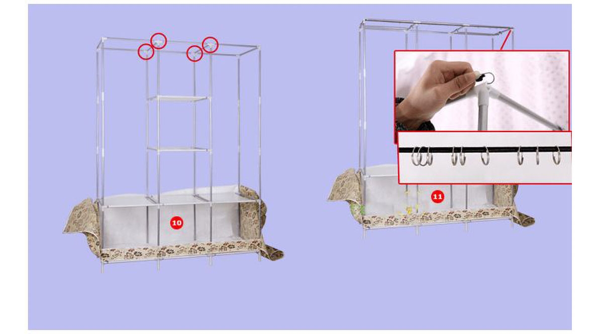 lắp tủ vải - hình 9