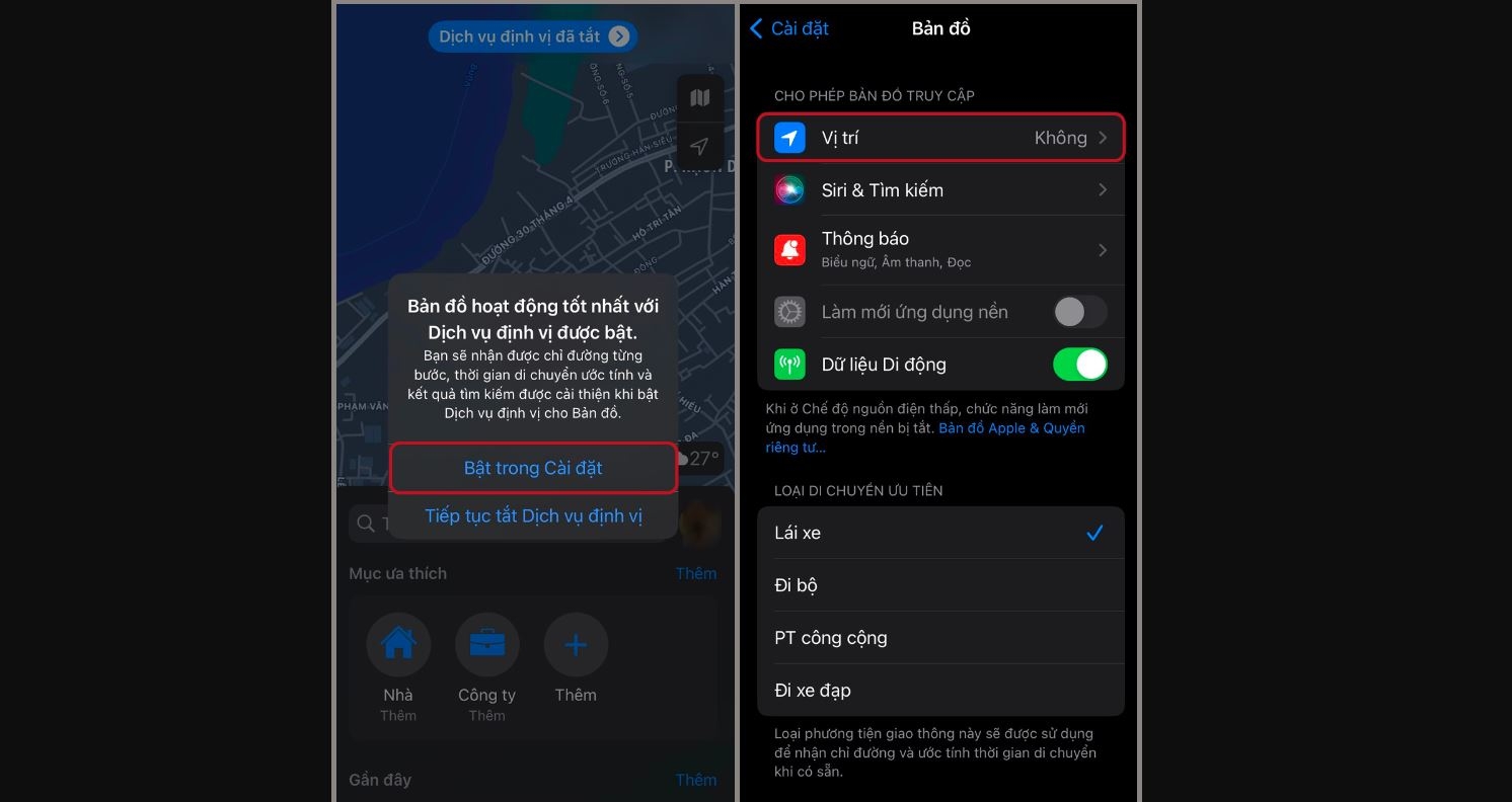 Tính năng định vị của iPhone tiêu hao pin