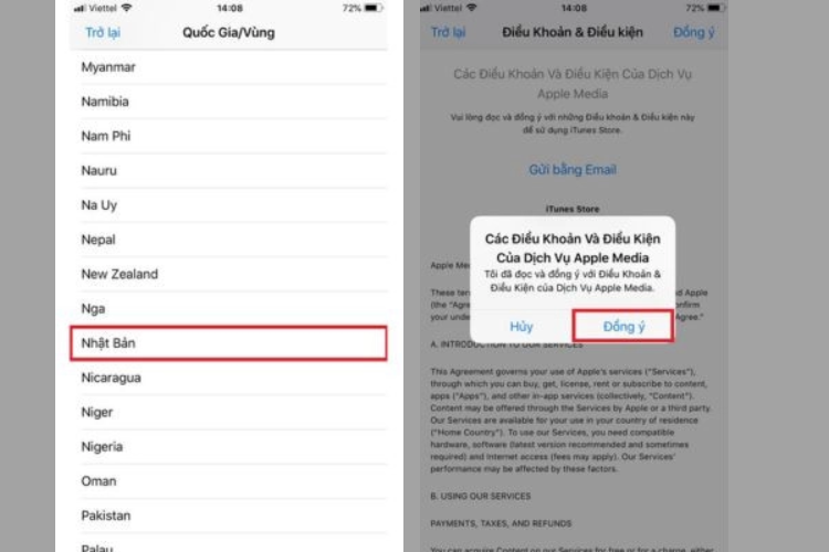 Chuyển vùng Appstore sang Nhật Bản cực đơn giản