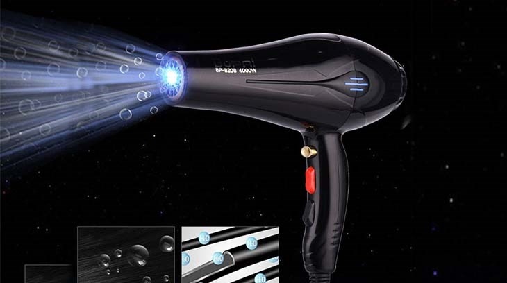 Máy sấy tóc ánh sáng xanh 6
