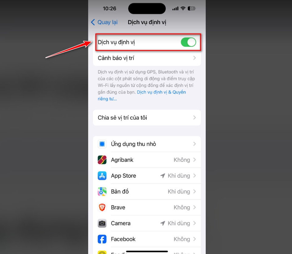 Tắt định vị iPhone - Ảnh 07