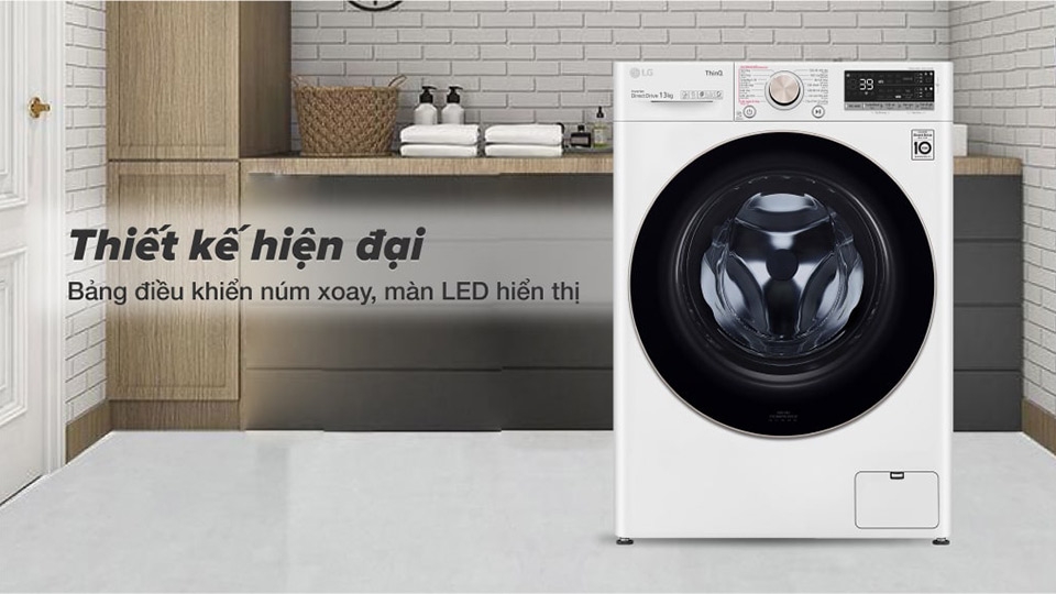 Máy giặt LG AI DD™ Inverter 13kg FV1413S3WA