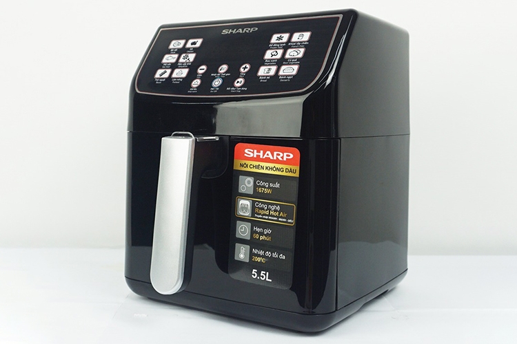 Nồi chiên không dầu Sharp của nước nào?&nbsp;(hình 2)