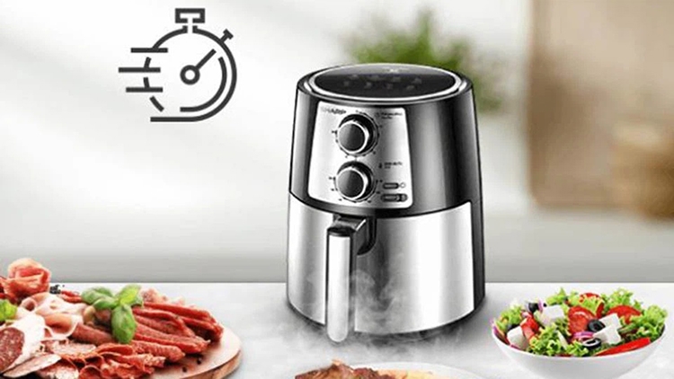 Nồi chiên không dầu Sharp của nước nào?&nbsp;(hình 8)