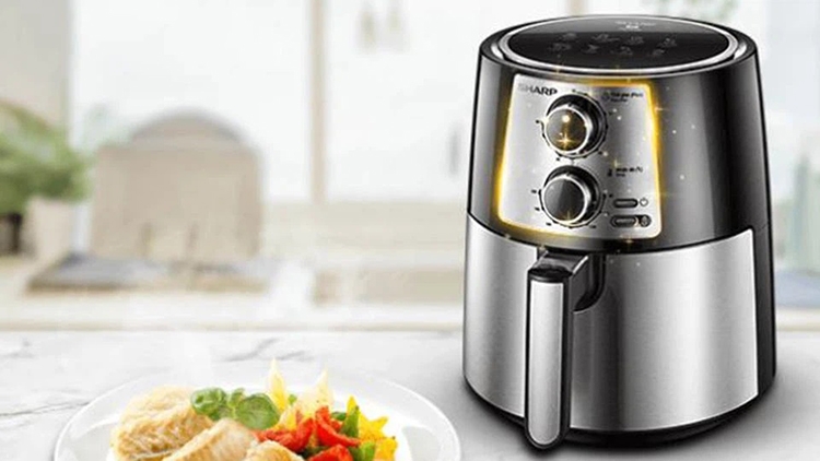 Nồi chiên không dầu Sharp của nước nào?&nbsp;(hình 7)