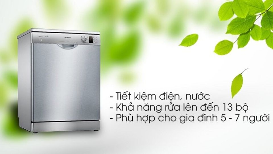 Những điểm nổi bật trên máy rửa bát Bosch SMS25CI05E