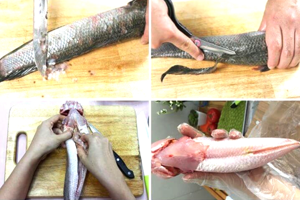 Bước 1: Sơ chế nguyên liệu