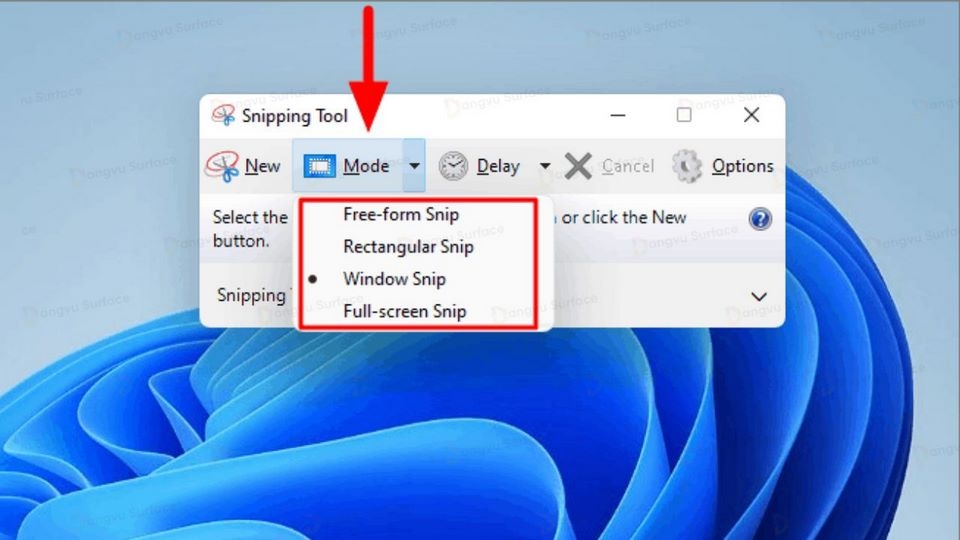 Phím tắt chụp màn hình Windows