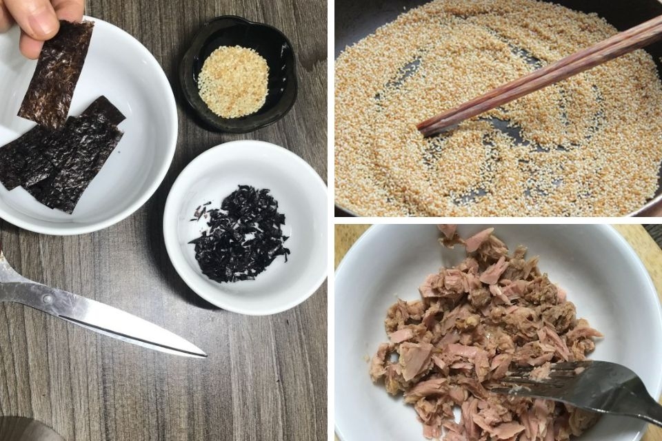 Cơm nắm cá ngừ 5