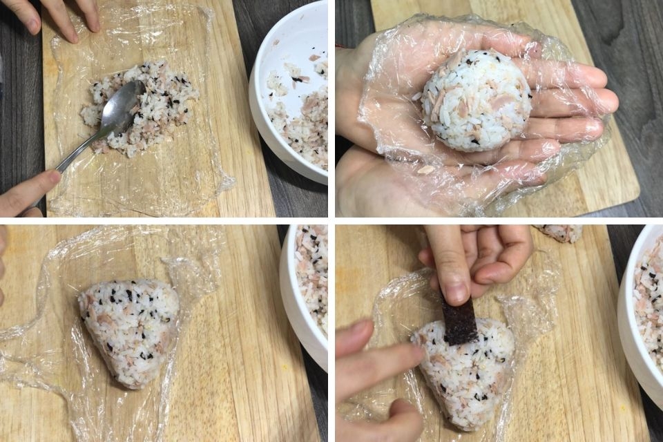 Cơm nắm cá ngừ 7