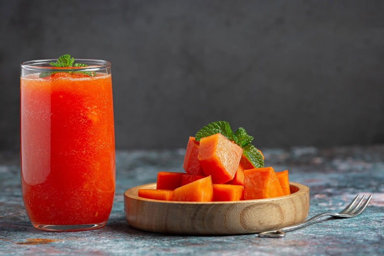 Cách chế biến&nbsp;sinh tố đu đủ&nbsp;táo