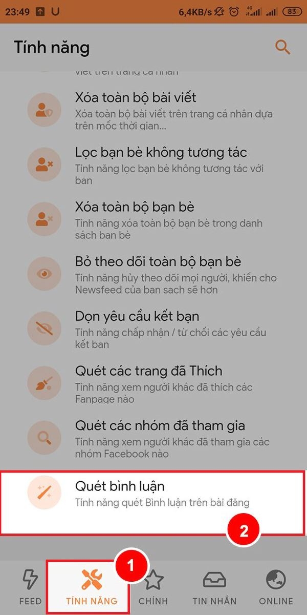 cách lọc comment trên Facebook - hình 1