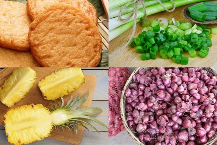 Chuẩn bị nguyên liệu làm cá kho thơm