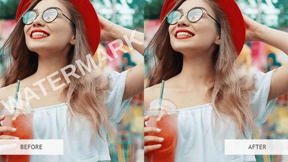 Loại bỏ các chi tiết thừa trong ảnh 