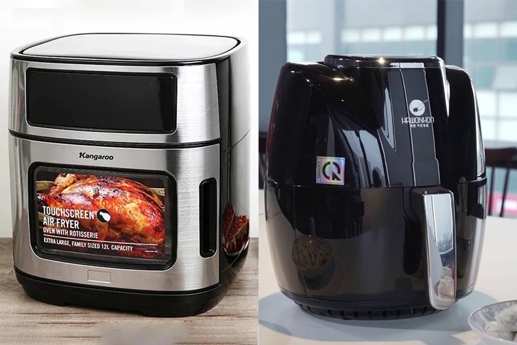 So sánh nồi chiên không dầu Hawonkoo và Kangaroo (hình 10)