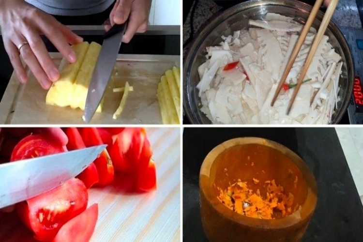 Hướng dẫn cách làm cá tầm nấu canh chua bổ dưỡng, thanh mát cho ngày nắng nóng - hình 4