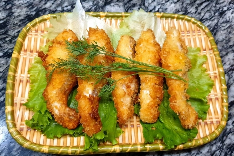 Cá diêu hồng chiên xù