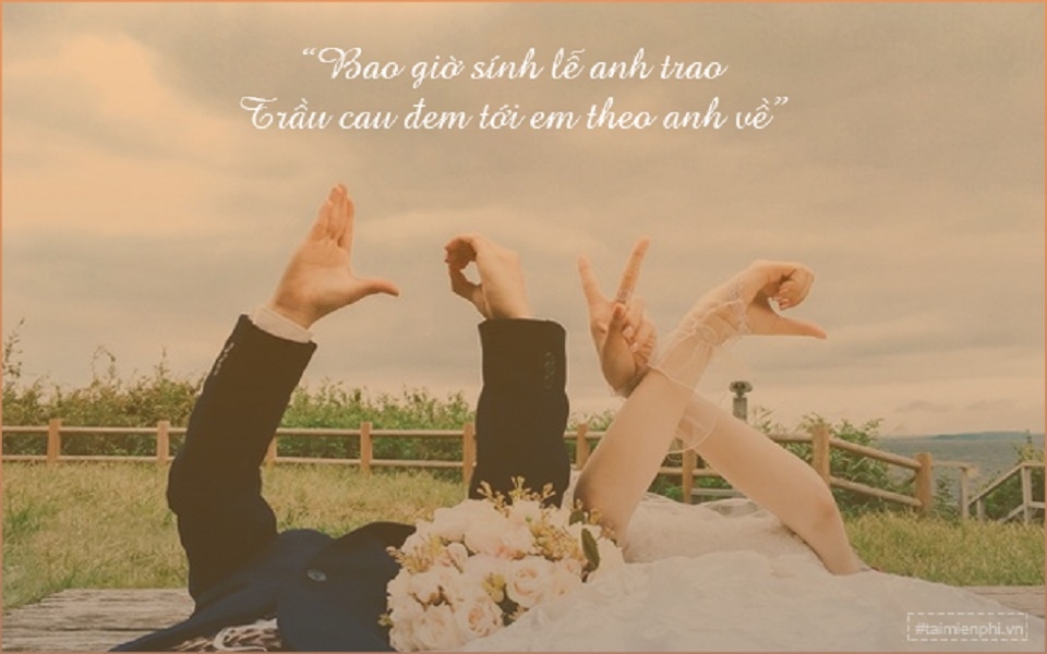 Stt thả thính khi đi ăn cưới tăng tương tác