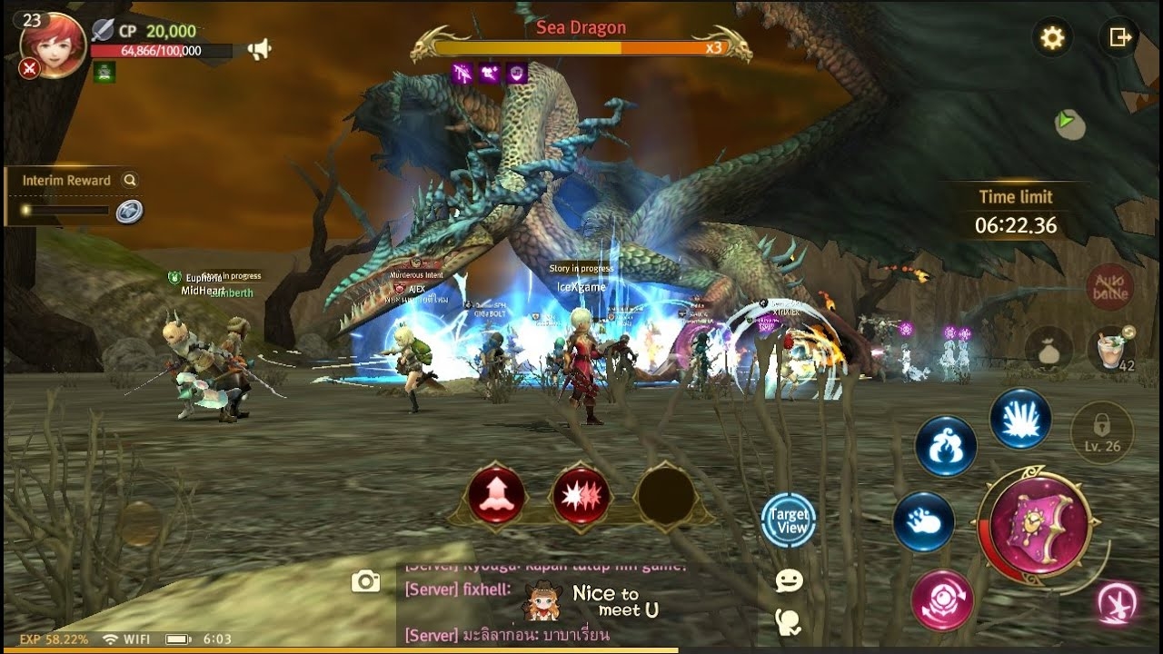 dragon nest - đánh quái cùng đồng đội