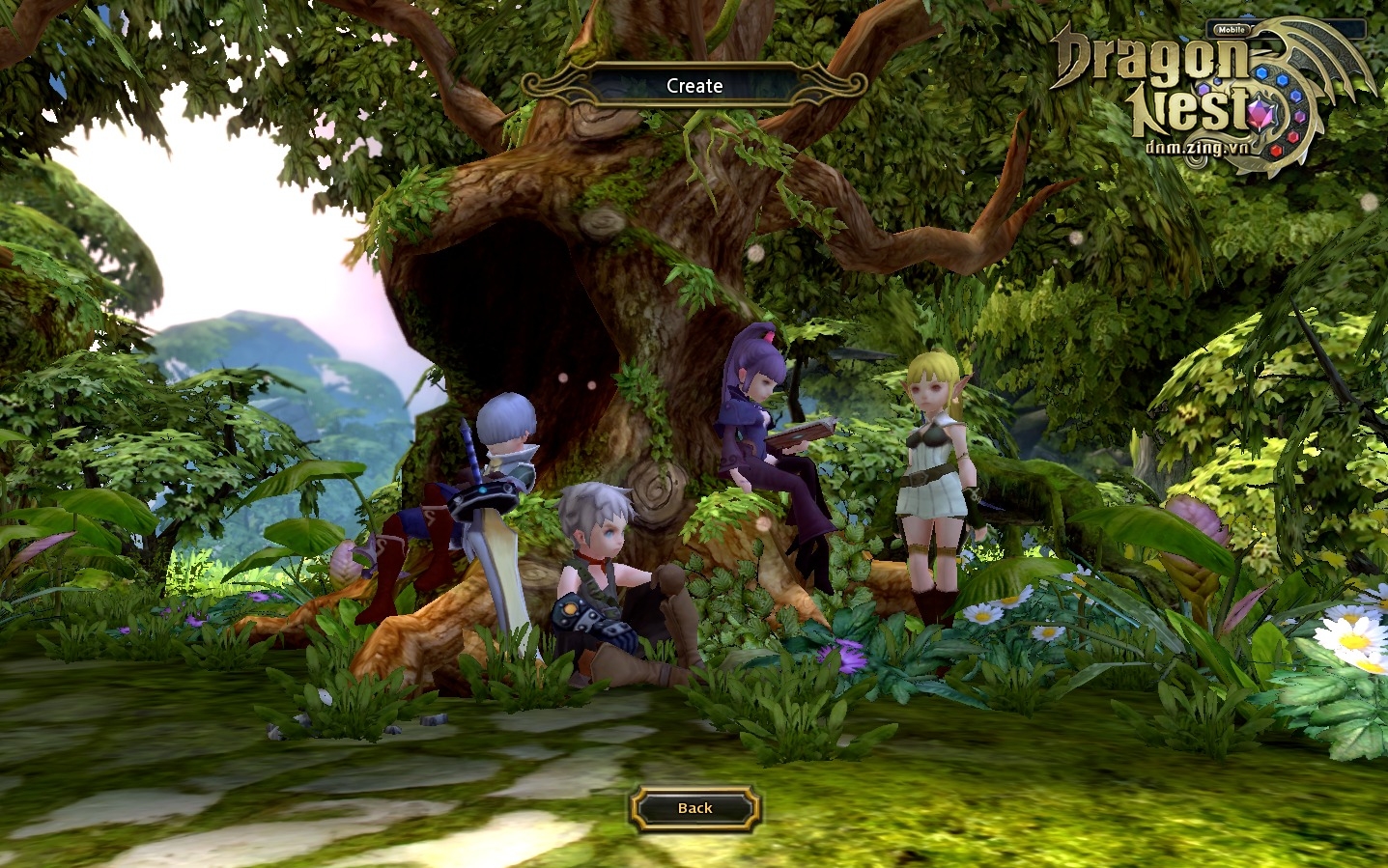 dragon nest - chơi game trên máy tính bằng trình giả lập