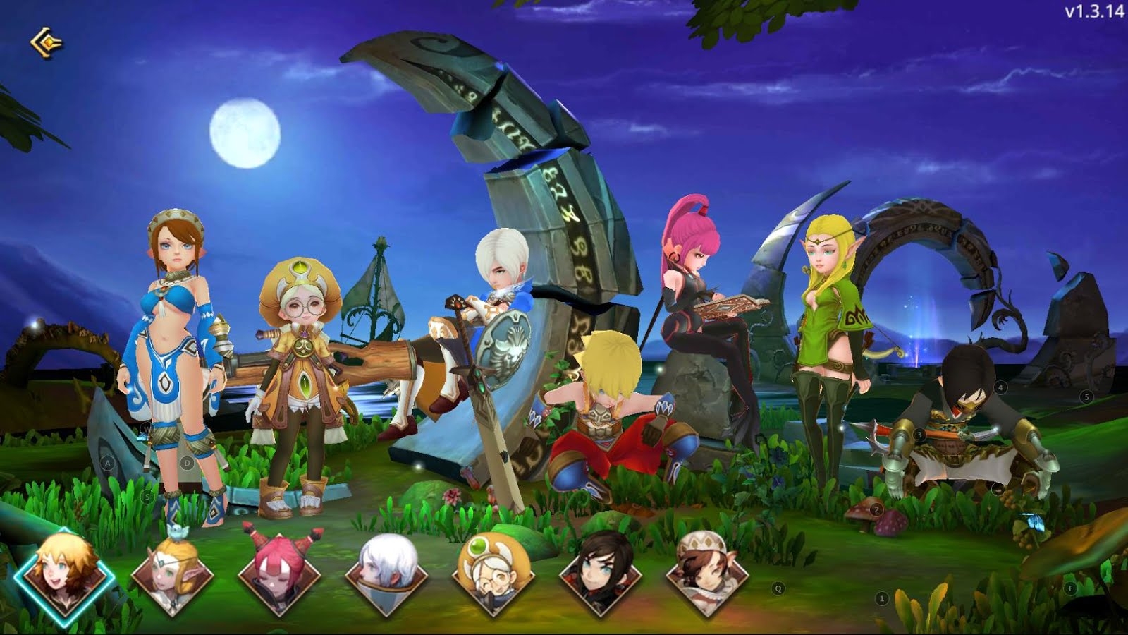 dragon nest - giao diện trò chơi