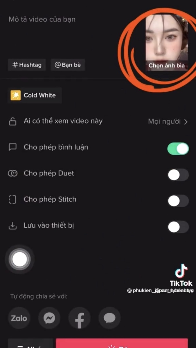 cách lưu ảnh trên TikTok - hình 3