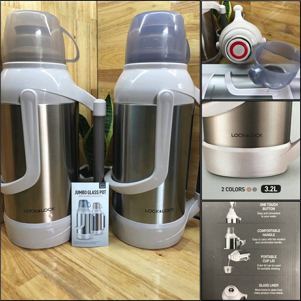 Bình giữ nhiệt Lock&Lock LHC9105GPK 2 lít