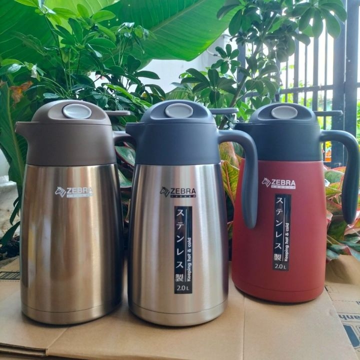 Bình giữ nhiệt Inox Zebra Smart III 2 lít