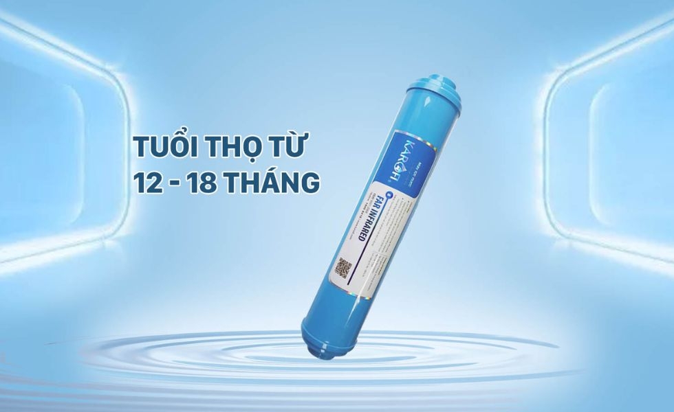 Thời hạn sử dụng lõi ORP Alkaline