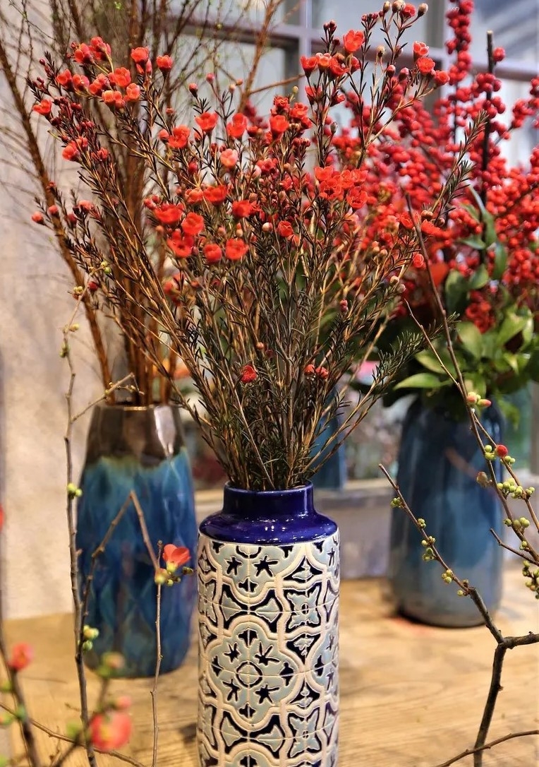 Cách cắm hoa thanh liễu hình 2