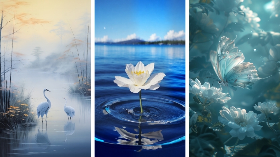 Hình nền may mắn mệnh Thủy dành cho điện thoại 4