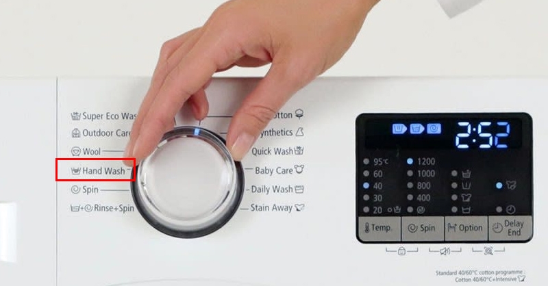 Hand Wash trong máy giặt là gì - Ảnh 1